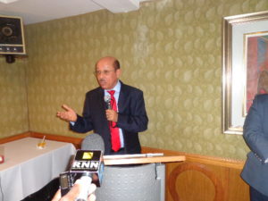 Precandidato presidencial del PLD, Temístocles Montás.