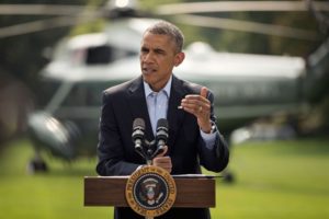 Barack Obama descartó algún plazo para nueva incursión en Irak.