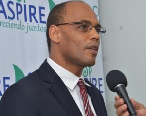 Gerente general de Coop ASPIRE, Geraldo Orozco.